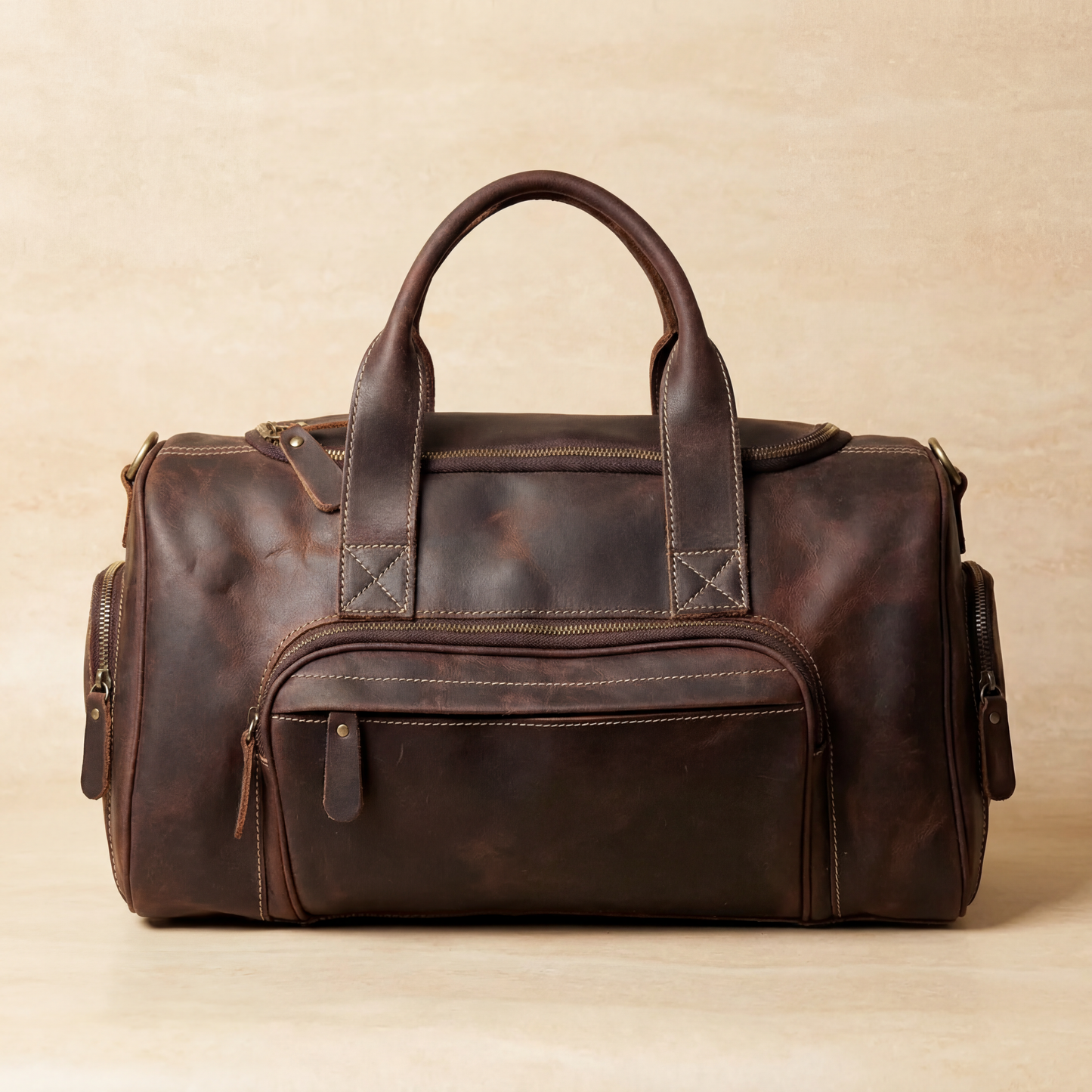 Simone Leather Luggage Bag