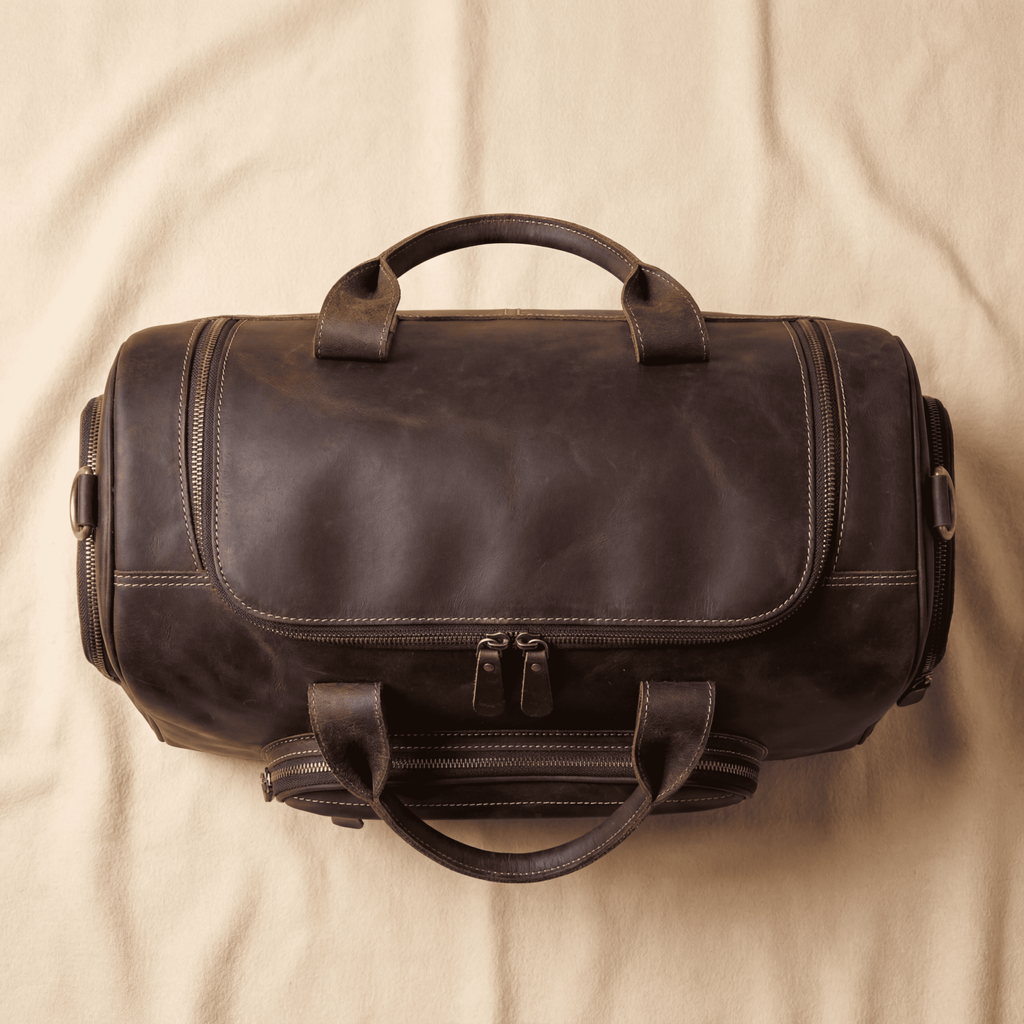 Simone Leather Luggage Bag