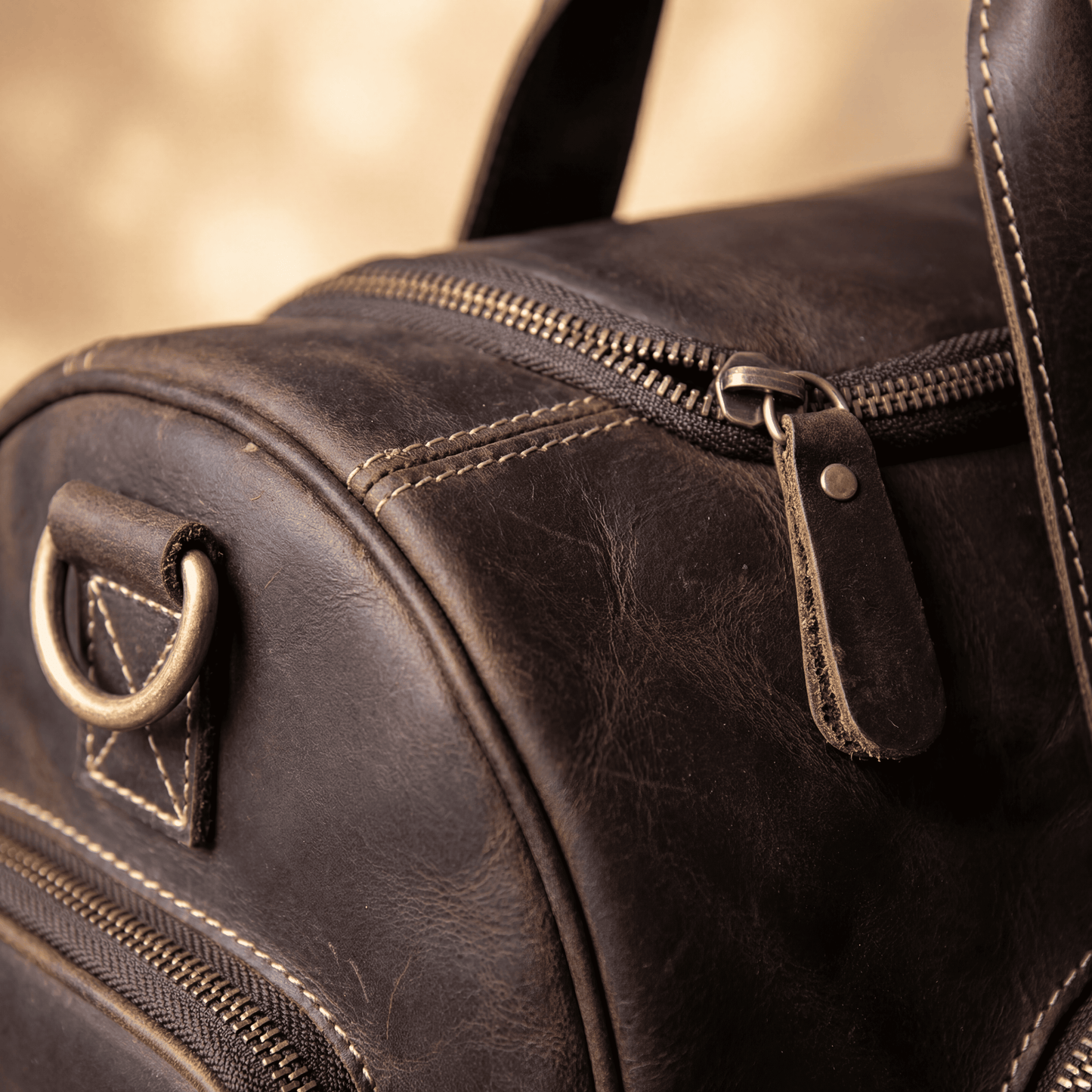 Simone Leather Luggage Bag