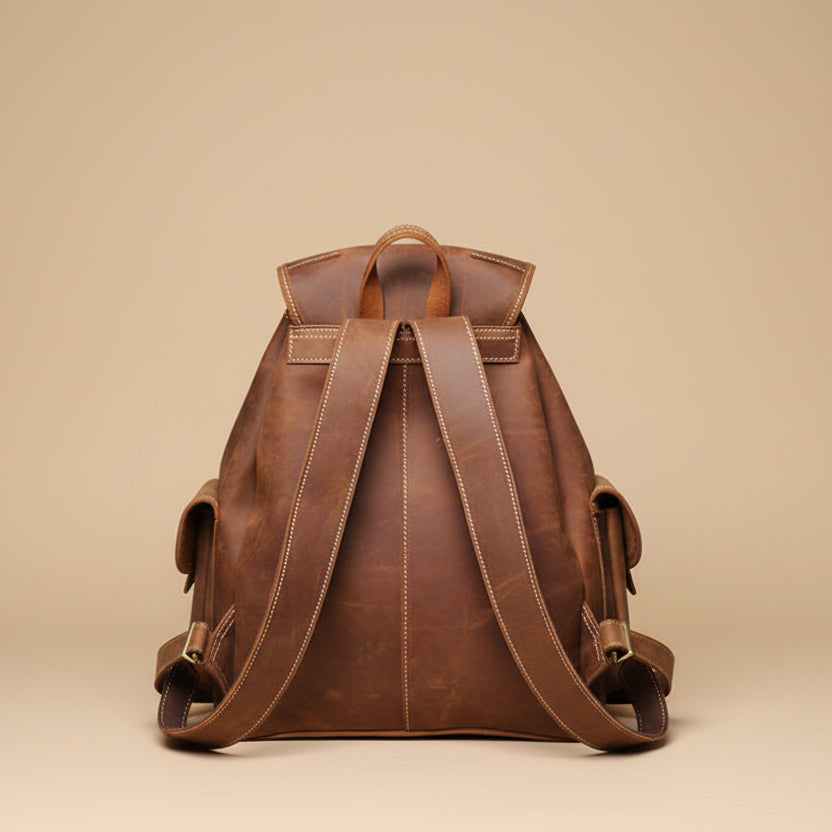 Monica leather backpack