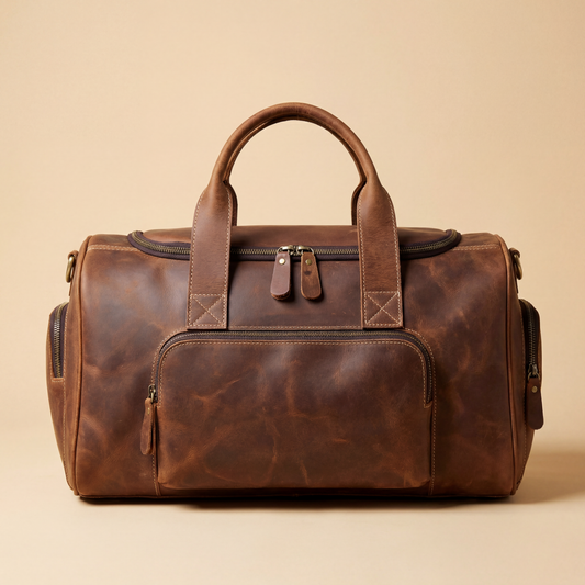 Bolso de viaje Simone de piel