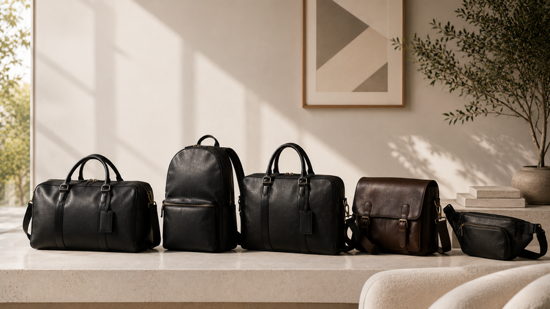 5 Essential Bags Every Man Should Own in 2026