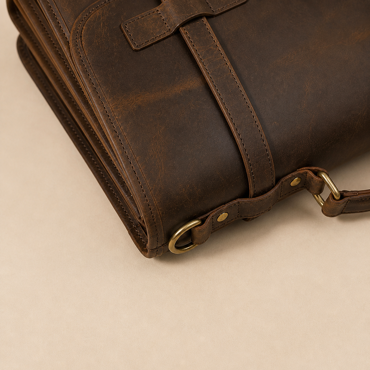 Monarch Leather Briefcase