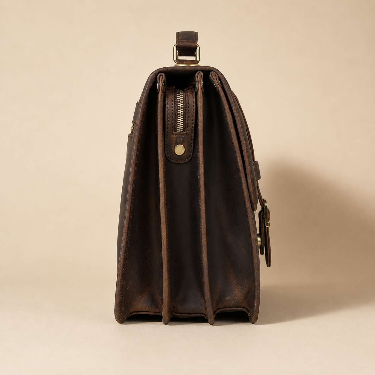 Monarch Leather Briefcase