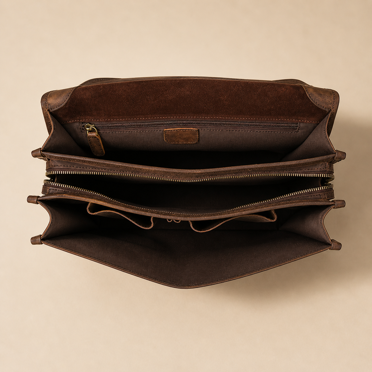 Monarch Leather Briefcase