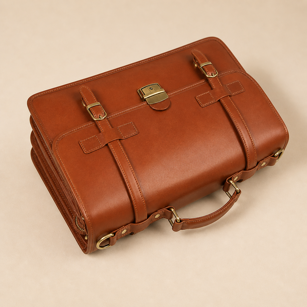 Monarch Leather Briefcase