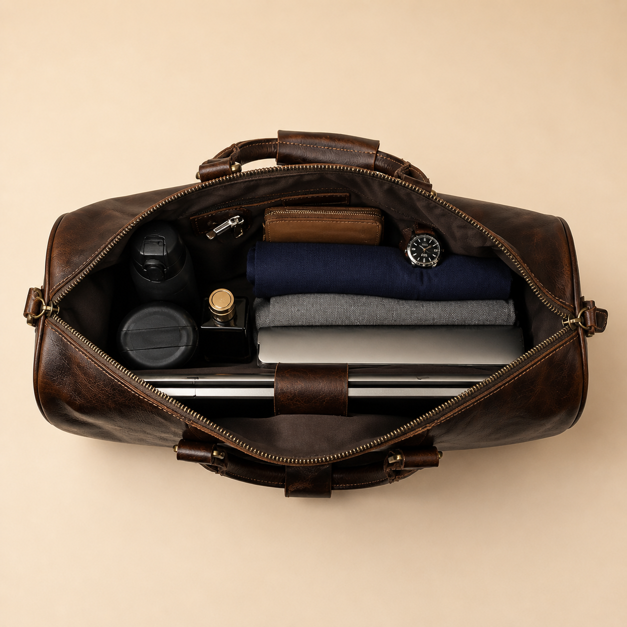 Bolsa de lona con ruedas Alden